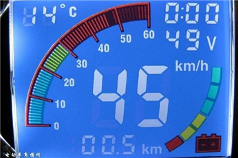 电动车仪表用STN液晶显示器